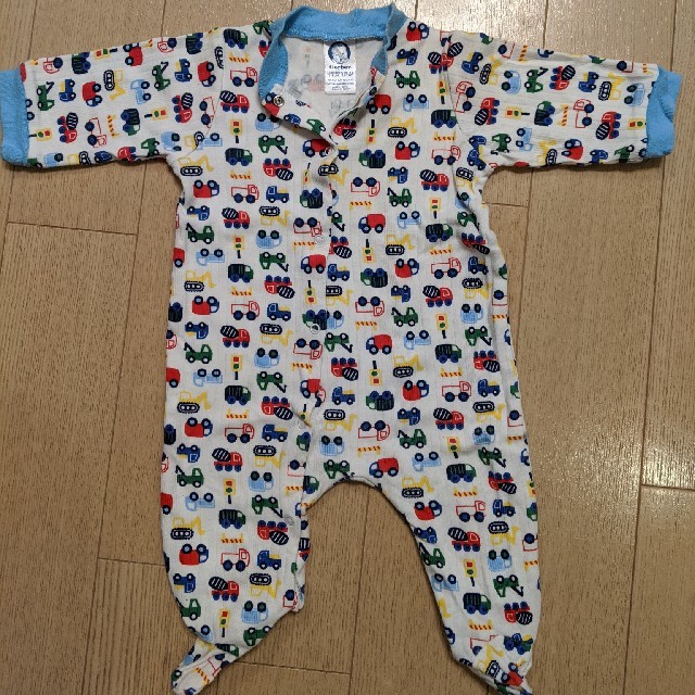 Gerber(ガーバー)のGerber 足つきロンパース　2枚セット キッズ/ベビー/マタニティのベビー服(~85cm)(ロンパース)の商品写真