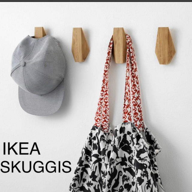 IKEA(イケア)の☆専用☆【新品未使用】IKEA 壁掛けフック　SKUGGIS 1個 インテリア/住まい/日用品の収納家具(その他)の商品写真