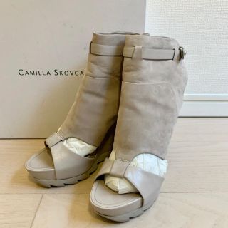 ケースリー(k3)の最終値下✨CAMILLA SKOVGAARDグレーサンダル　カミーラスコフガード(サンダル)