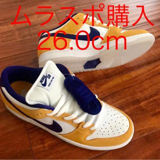 ナイキ(NIKE)の26.0cm nike sb dunk low pro laser orange(スニーカー)