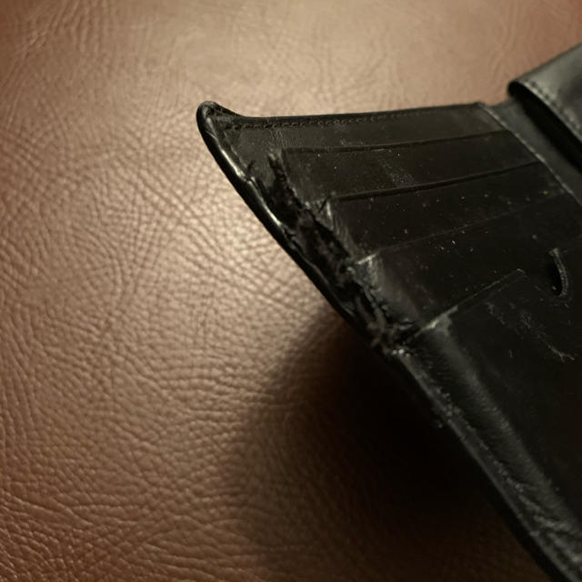 LOEWE(ロエベ)のLOEWE leather wallet 二つ折り　 メンズのファッション小物(折り財布)の商品写真