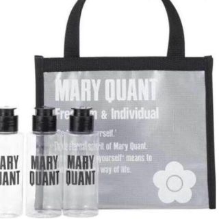 マリークワント(MARY QUANT)のマリークワント　スパバッグ（白）＆詰め替え用ボトル3本セット(その他)