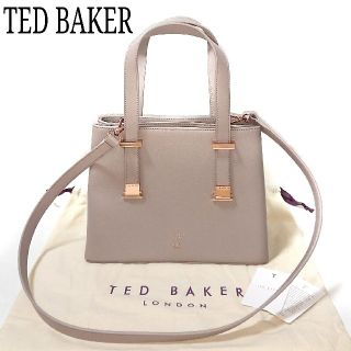極美品 TED BAKER 2way ハンドバッグ ショルダーバッグ 牛革