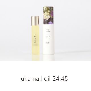 コスメキッチン(Cosme Kitchen)のuka nail oil 24:45
ウカ　ネイルオイル　ネイル美容液(ネイルケア)