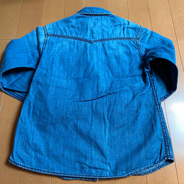 DOUBLE.B(ダブルビー)のダブルB デニムシャツ　130 キッズ/ベビー/マタニティのキッズ服男の子用(90cm~)(ブラウス)の商品写真