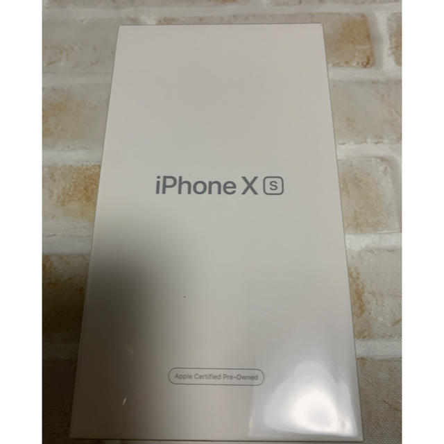 【新品】iPhone xs 256GB simフリー　シルバー　整備済スマホ/家電/カメラ