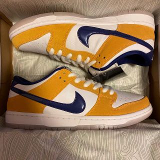 ナイキ(NIKE)のNIKE SB DUNK LOW LASER ORANGE 27.5cm 新品(スニーカー)