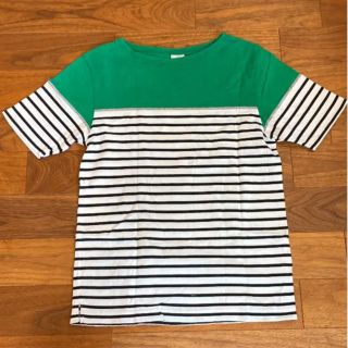 ユナイテッドアローズグリーンレーベルリラクシング(UNITED ARROWS green label relaxing)のボーダー Tシャツ 半袖　(Tシャツ/カットソー(半袖/袖なし))