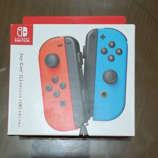 Nintendo Switch - Ninten JOY-CON (L)/(R) ネオンレッド/ネオンブルーの通販 by IN.EXP's