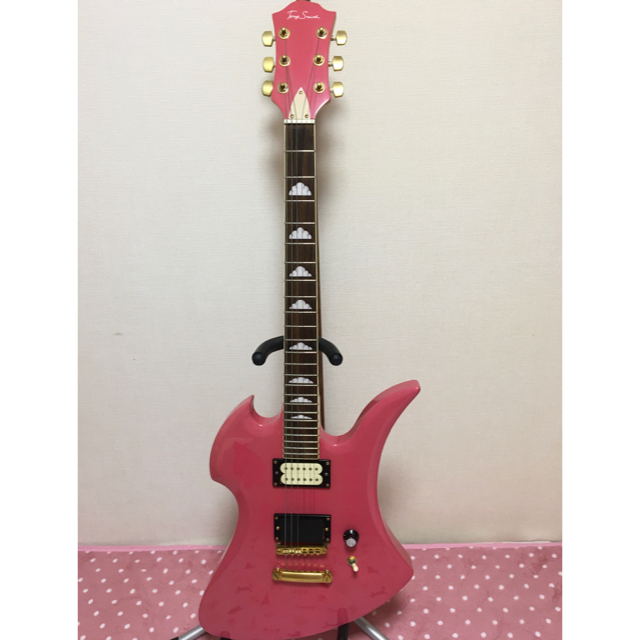 hide モッキンバード ピンク 付属品含めて9点セット 楽器のギター(エレキギター)の商品写真