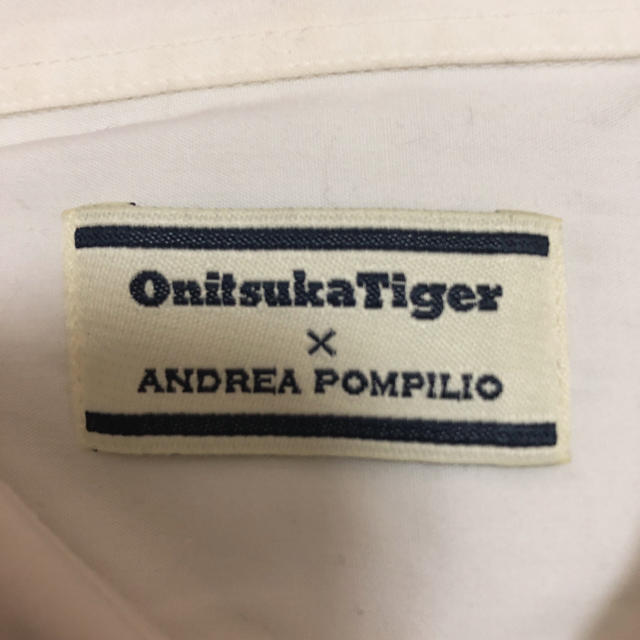 Onitsuka Tiger(オニツカタイガー)のOnitsukaTiger×ANDREA POMPILIO シャツ　Lサイズ メンズのトップス(シャツ)の商品写真