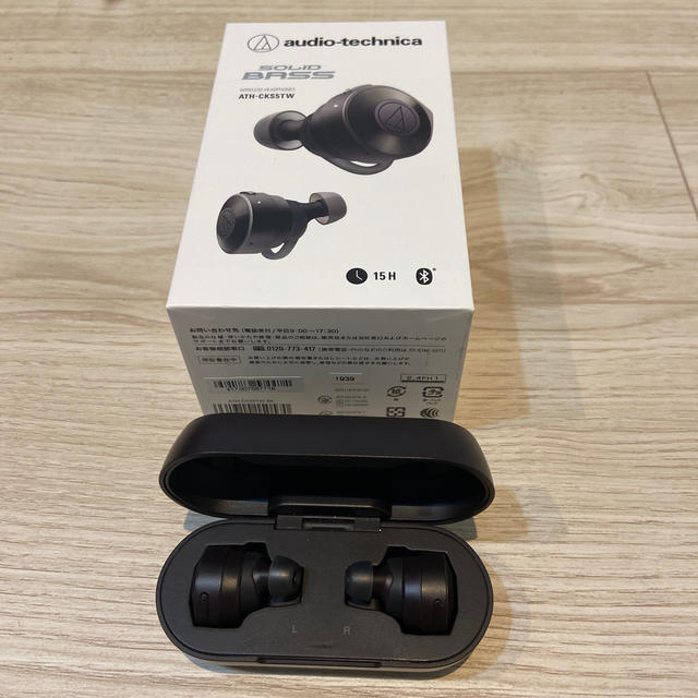 audio-technica(オーディオテクニカ)のオーディオテクニカ　イヤホン スマホ/家電/カメラのオーディオ機器(ヘッドフォン/イヤフォン)の商品写真