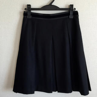 アンタイトル(UNTITLED)のアンタイトル♡黒色のプリーツスカート(ひざ丈スカート)