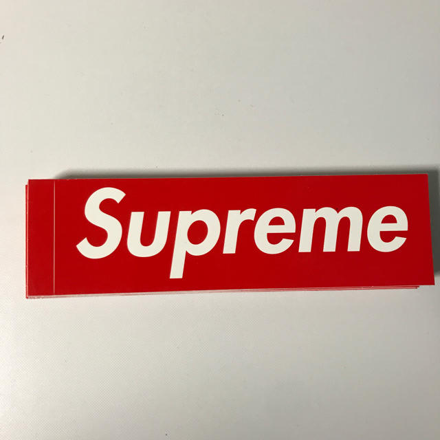 Supreme box logo 赤ステッカー　50枚セット