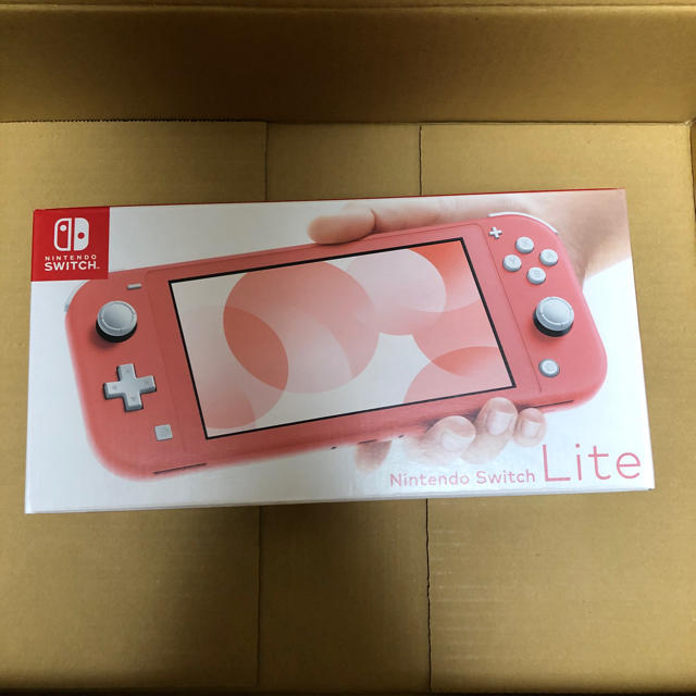 ② 送料込み 新品 未開封 Nintendo Switch Lite コーラル家庭用ゲーム機本体