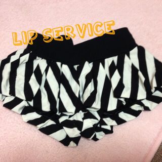 リップサービス(LIP SERVICE)のLIP SERVICEバルーンショーパン(ショートパンツ)