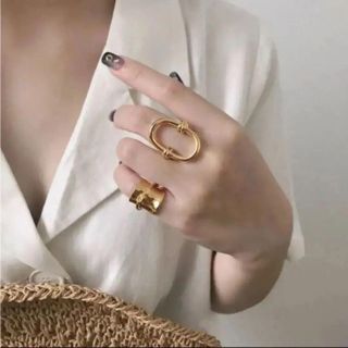 tear drop ring ゴールド(リング(指輪))