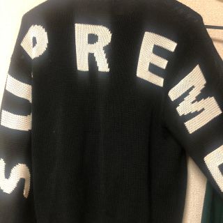 シュプリーム(Supreme)のSUPREME Back Logo Sweater BLACK(ニット/セーター)