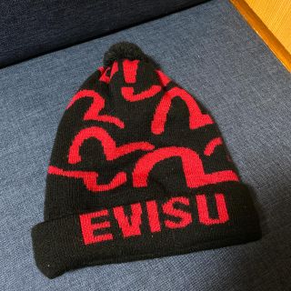 エビス(EVISU)のEVISU エヴィス ニット帽 ニットキャップ(ニット帽/ビーニー)