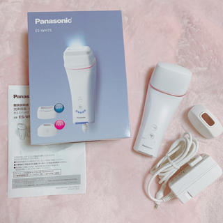パナソニック(Panasonic)のPanasonic 光エステ ES-WH75 ピンク(ボディケア/エステ)
