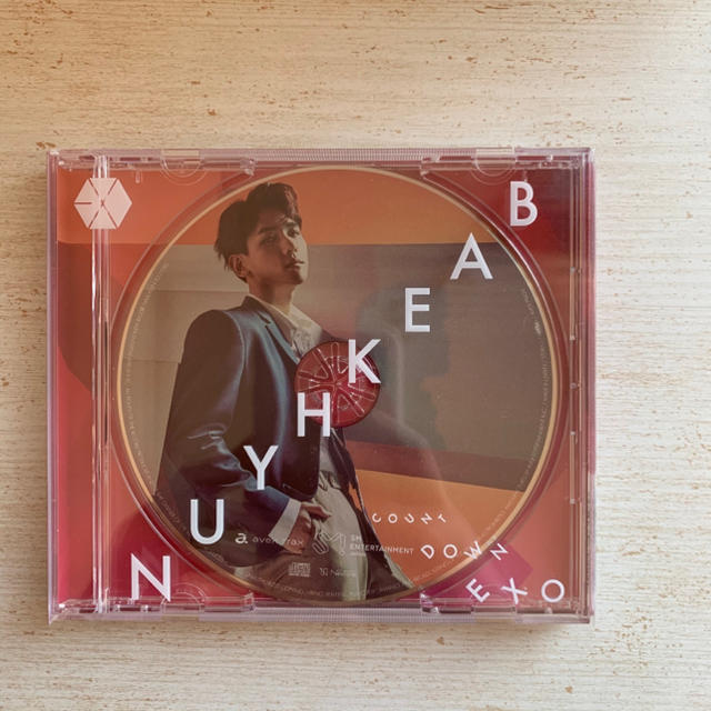 EXO(エクソ)のCOUNTDOWN（初回生産限定盤/BAEKHYUN（ベクヒョン）Ver.） エンタメ/ホビーのCD(ポップス/ロック(邦楽))の商品写真