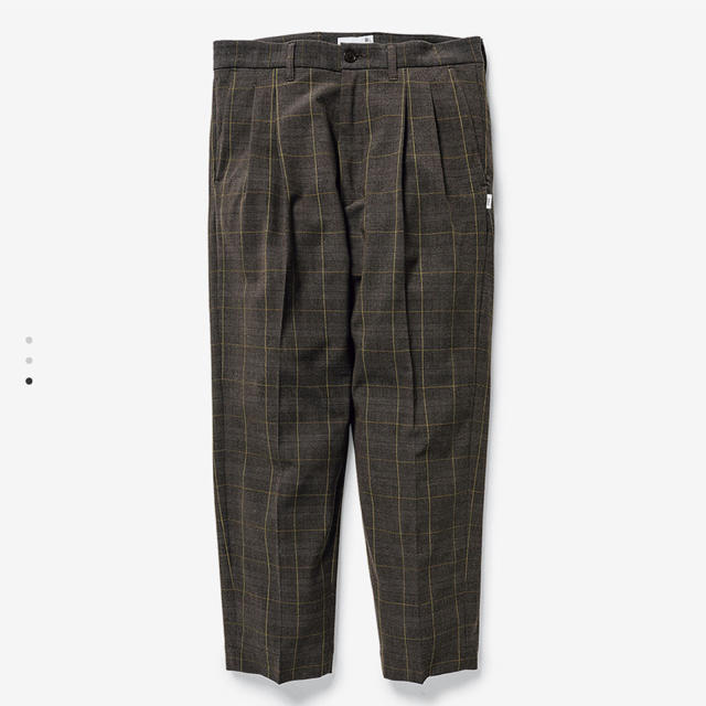 ブラウンサイズWTAPS BLOWN TUCK  TROUSERS   茶　ダブルタップス