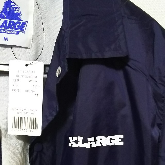 XLARGE(エクストララージ)のX-LARGE ナイロンコーチジャケット メンズのジャケット/アウター(ナイロンジャケット)の商品写真