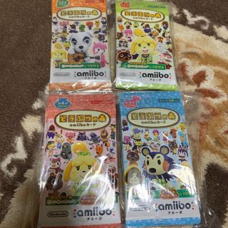 ニンテンドースイッチ(Nintendo Switch)の新品未開封 どうぶつの森 amiiboカード 第1〜4弾各5パック 計20パック(その他)