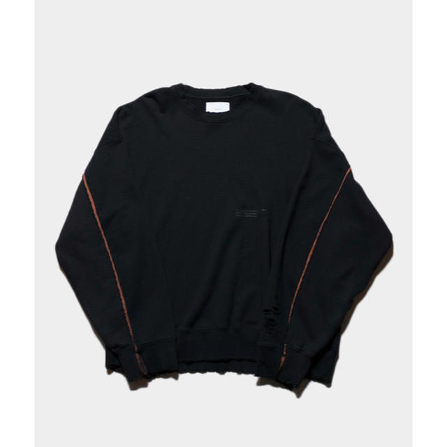 スウェットSTEIN "DOUBLE PATTERN REBUILD SWEAT LS"