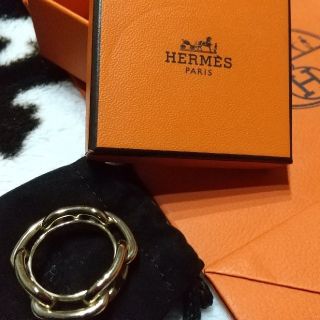 エルメス(Hermes)のask様専用【早い者勝ち】⭐️超美品⭐️エルメス・スカーフリング⭐️(バンダナ/スカーフ)