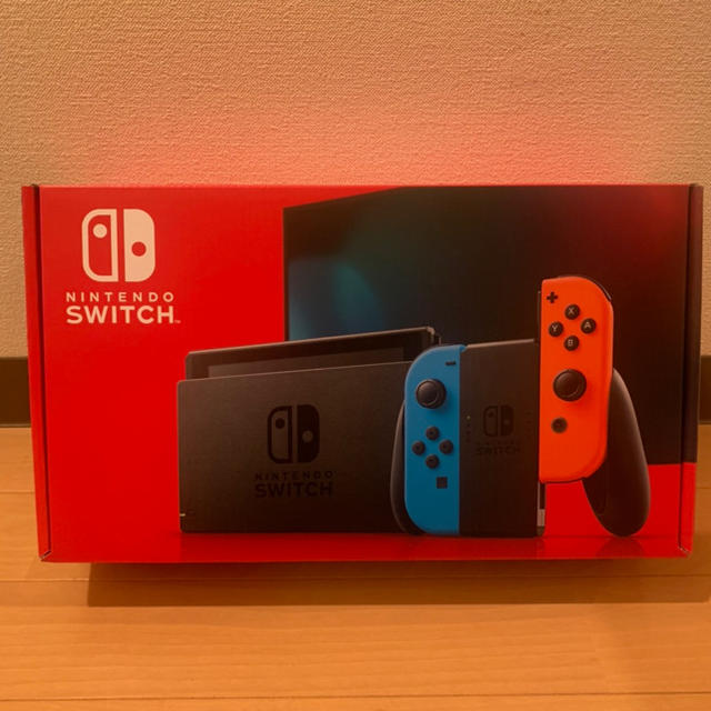 Nintendo Switch 本体 ネオンブルー ネオンレッド 新型　新品