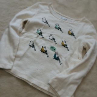 ベビーギャップ(babyGAP)のGAP♡鳥さんロンT(Tシャツ/カットソー)