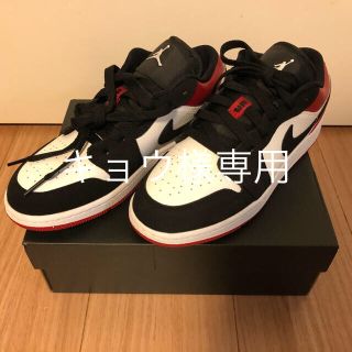 ナイキ(NIKE)のNIKE AIR JORDAN 1 LOW GYM RED (スニーカー)