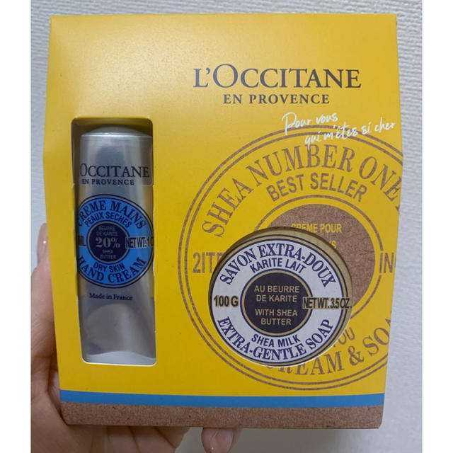 L'OCCITANE(ロクシタン)の新品未使用★シアナンバーワンキット コスメ/美容のボディケア(ハンドクリーム)の商品写真