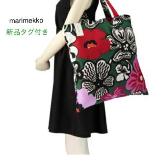 マリメッコ(marimekko)のmarimekko マリメッコ トートバッグ　エコバッグ　ファブリック新品タグ付(トートバッグ)