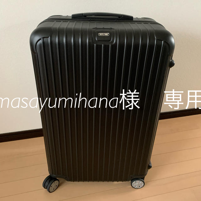 RIMOWA - リモア＊RIMOWA ８６ℓマットブラックスーツケース♪の通販 by ...