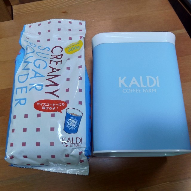 KALDI(カルディ)の新品◆カルディ　キャニスター缶　限定　 インテリア/住まい/日用品のキッチン/食器(容器)の商品写真