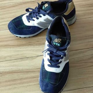 ニューバランス(New Balance)のニューバランス CN576 タータンチェック 緑 New Balance(スニーカー)