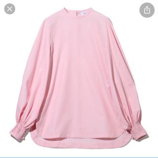 ハイク(HYKE)のなお様専用　HYKE TAFFETA SHIRRED TOP ピンク サイズ2(シャツ/ブラウス(長袖/七分))