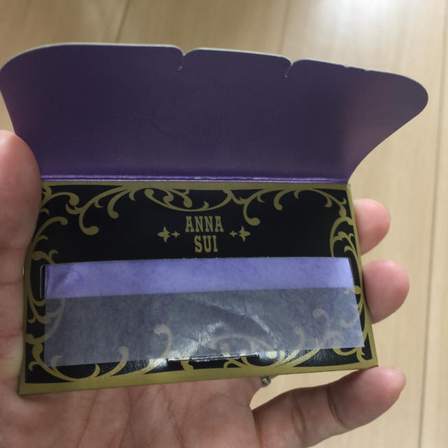 ANNA SUI(アナスイ)のANNA SUI オイルコントロールペーパー 最終値下げ♪ コスメ/美容のメイク道具/ケアグッズ(あぶらとり紙)の商品写真