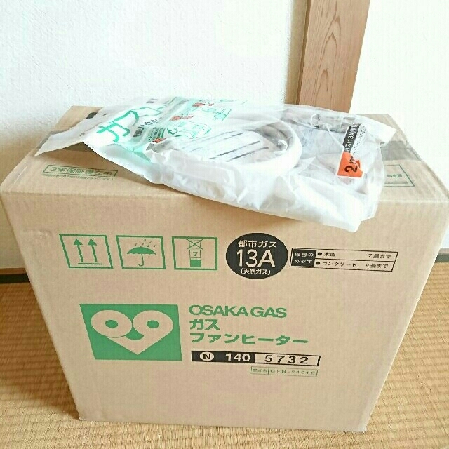 大阪ガス ガスファンヒーター - ファンヒーター