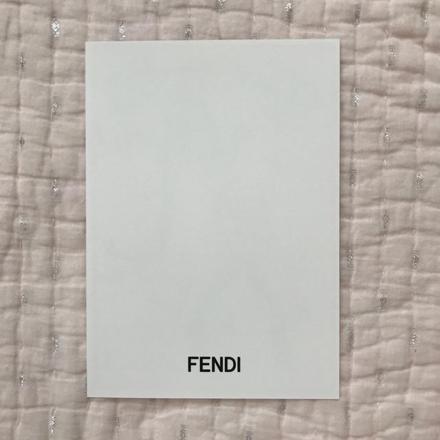 FENDI(フェンディ)のFENDI ポストカード3枚セット エンタメ/ホビーのコレクション(使用済み切手/官製はがき)の商品写真