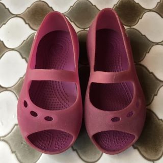 クロックス(crocs)のクロックス サンダル C9 パープル(サンダル)