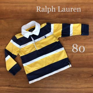 ポロラルフローレン(POLO RALPH LAUREN)のラルフローレン　長袖　ラガーシャツ　80(シャツ/カットソー)