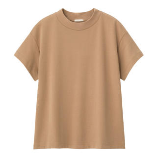 ジーユー(GU)のスムースT ブラウン(Tシャツ(半袖/袖なし))