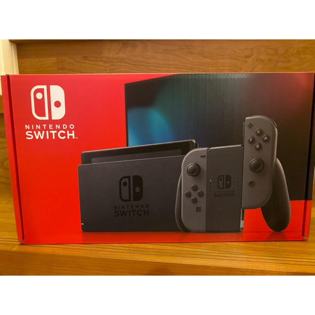 Nintendo Switch(ニンテンドースイッチ)のNintendo Switch Joy-Con (L) / (R) グレー　新型 エンタメ/ホビーのゲームソフト/ゲーム機本体(家庭用ゲーム機本体)の商品写真