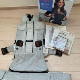 ベビービョルン(BABYBJORN)のベビービョルン　babybjorn one+ 抱っこ紐　グレー　メッシュ(抱っこひも/おんぶひも)