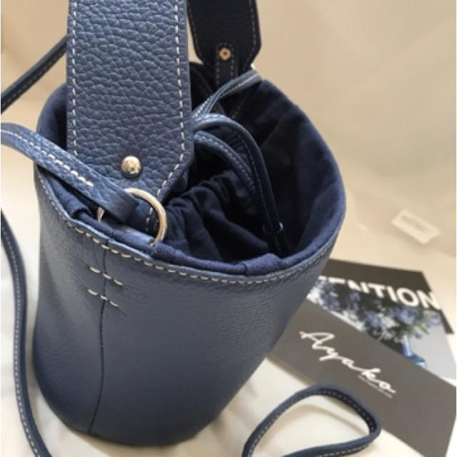 ayako バッグ　Pottery Bag  BLUEBELL