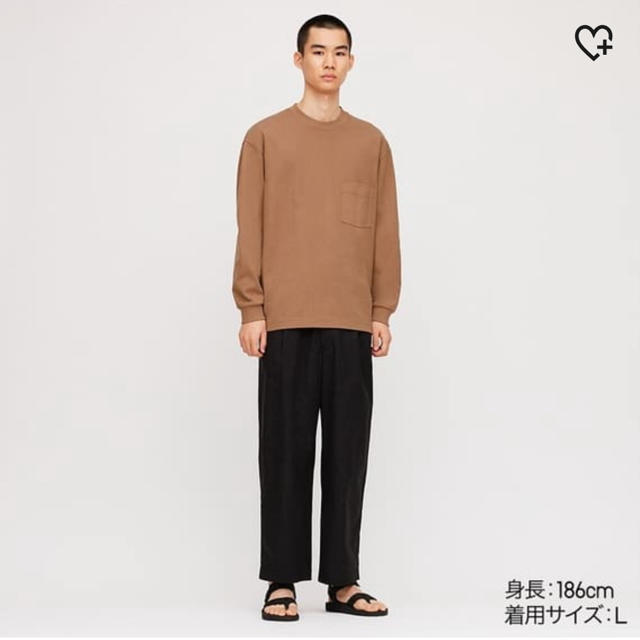 UNIQLO(ユニクロ)のUNIQLO U クルーネックT メンズのトップス(Tシャツ/カットソー(七分/長袖))の商品写真