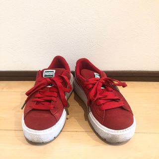 プーマ(PUMA)のPUMA 厚底レザースニーカー(スニーカー)